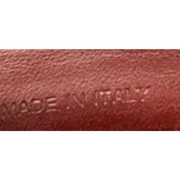 Cartier Must de Cartier Bordeaux Leather Long Wallet Gold Corners Vintage Italy - Picture 8 of 8